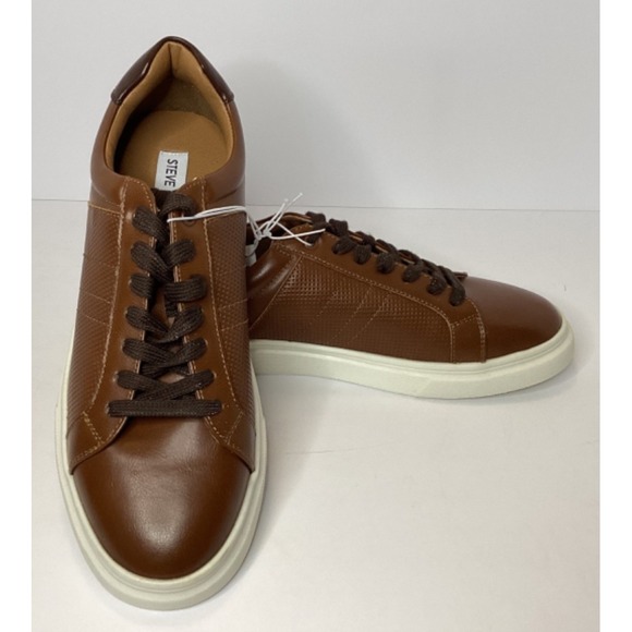 Steve Madden Other - Steve Madden Men's P-Spruce Lace Up Sneaker Shoe Size 8 Cognac NIB